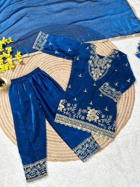 Trending New Ramzan Eid Silk Kidswear manufacturer in Mumbai